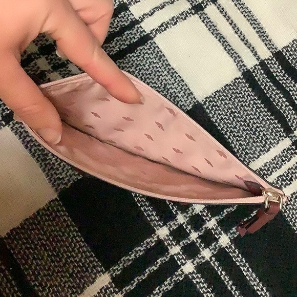 Kate Spade dog motif floral pup zippered pouch - Picture 4 of 10